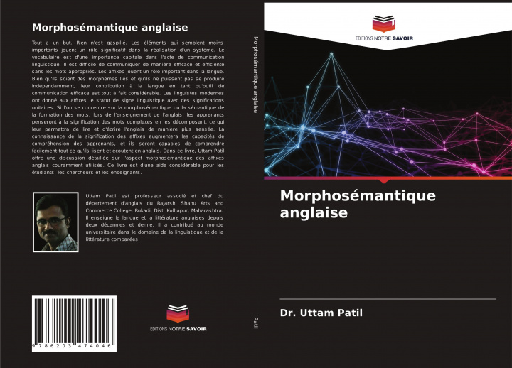 Knjiga Morphosémantique anglaise Dr. Uttam Patil
