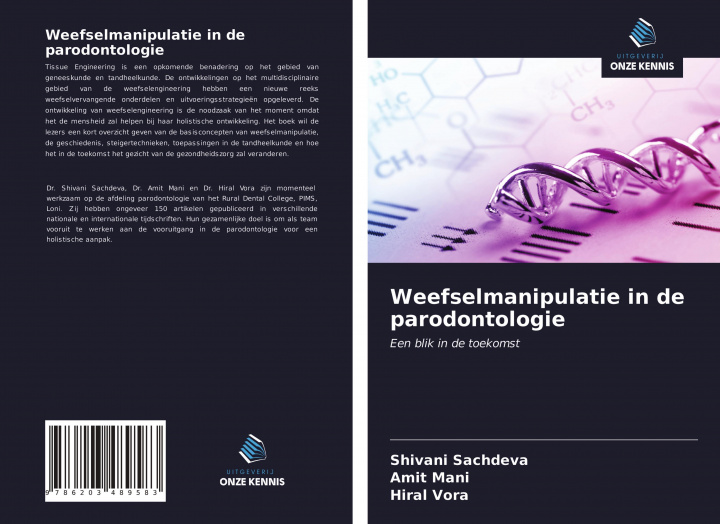 Kniha Weefselmanipulatie in de parodontologie Amit Mani