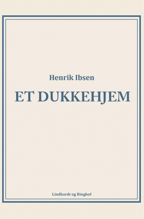 Книга Et dukkehjem 