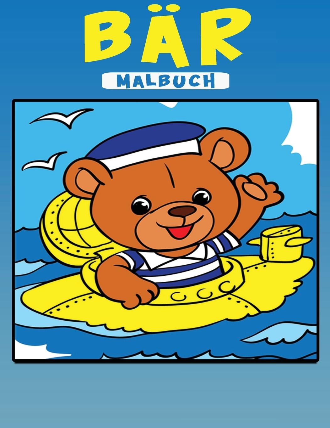 Buch Bär Malbuch Norea Dahlberg