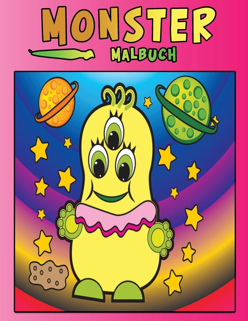 Buch Monster Malbuch Norea Dahlberg