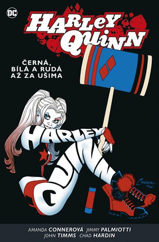 Könyv Harley Quinn 6 Černá, bílá a rudá až za ušima Amanda Connerová