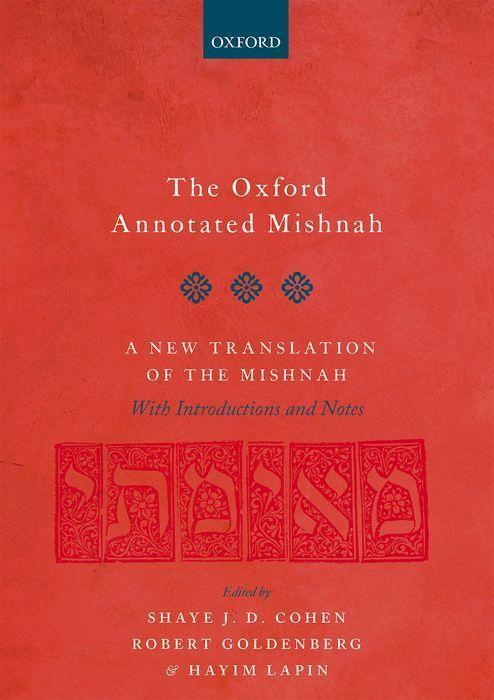 Книга Oxford Annotated Mishnah Robert Goldenberg