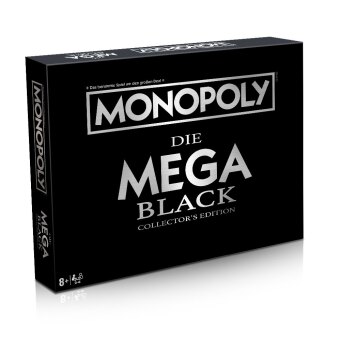 Játék Mega Monopoly Black Edition 