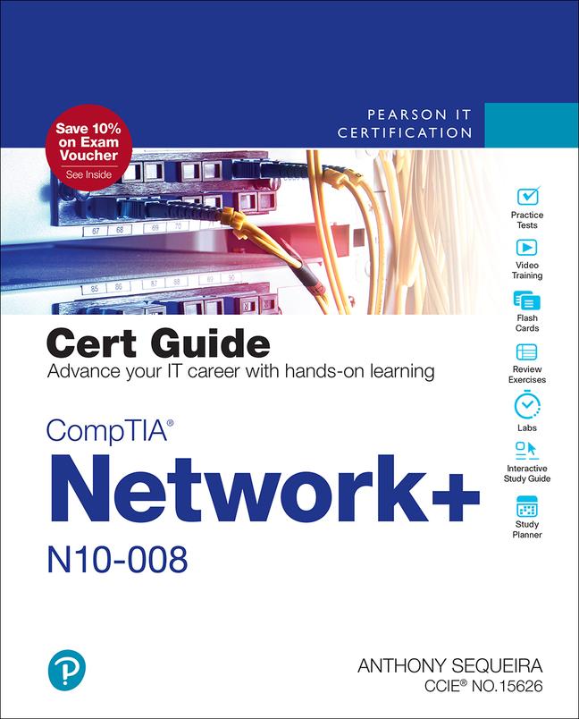 Könyv CompTIA Network+ N10-008 Cert Guide 