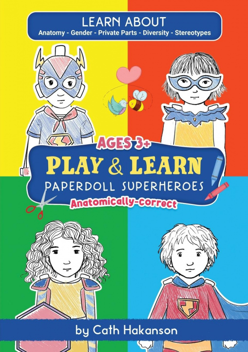 Buch PaperDoll SuperHeroes Cath Hakanson