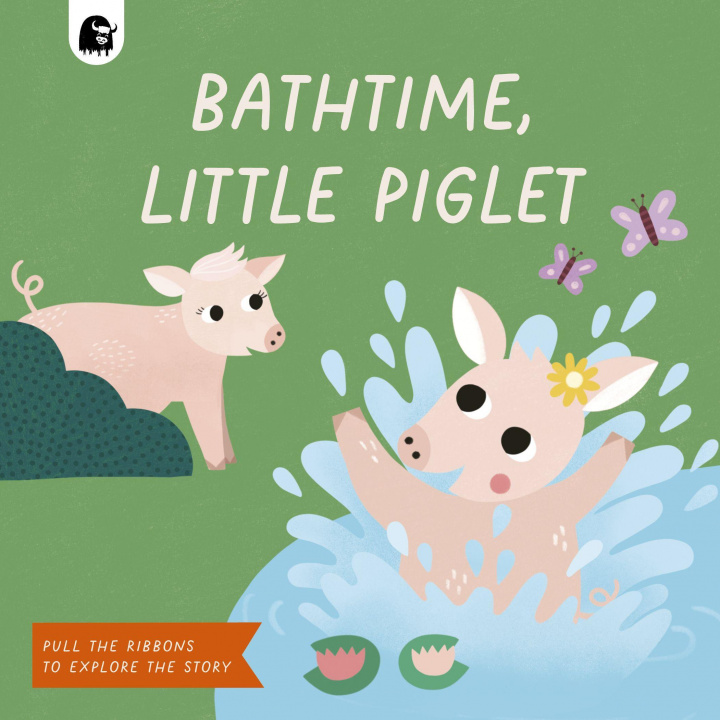 Book Bathtime, Little Piglet HAPPY YAK