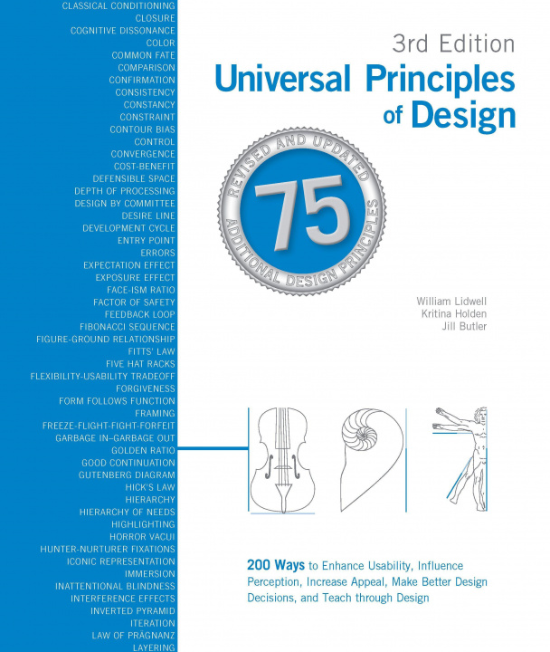 Książka Universal Principles of Design, Updated and Expanded Third Edition WILLIAM LIDWELL  KRI