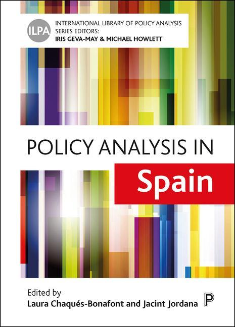 Knjiga Policy Analysis in Spain Jacint Jordana