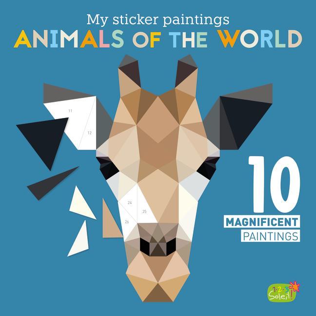 Book My Sticker Paintings: Animals of the World 