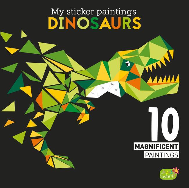 Könyv My Sticker Paintings: Dinosaurs 