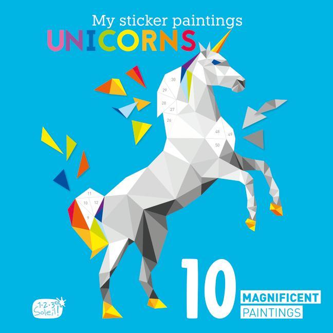 Könyv My Sticker Paintings: Unicorns 