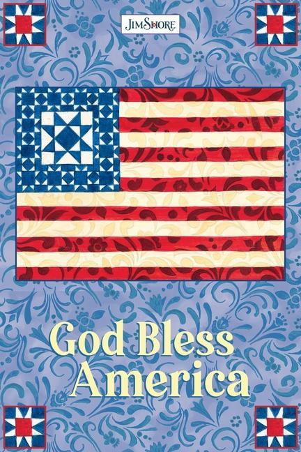 Könyv God Bless America Mini Notebook 