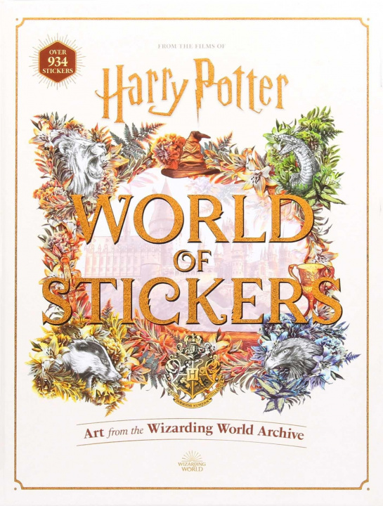 Książka Harry Potter World of Stickers Editors of Thunder Bay Press