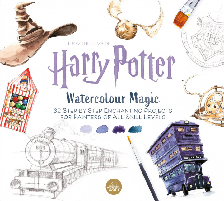 Книга Harry Potter Watercolour Magic 