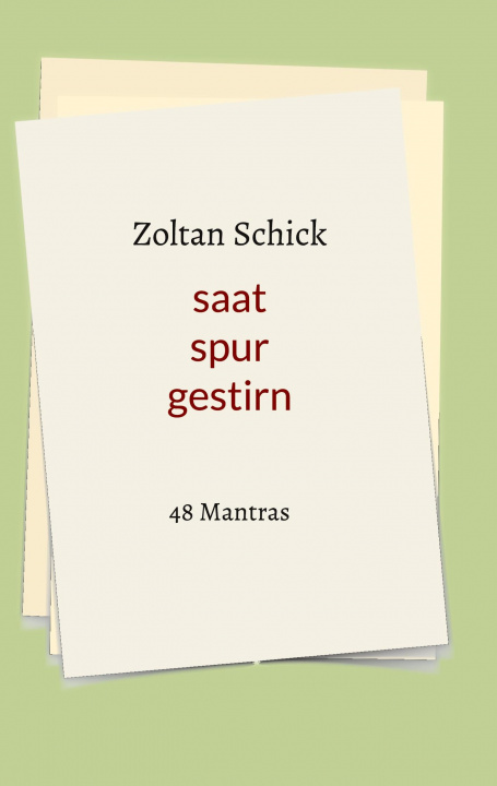 Knjiga saat spur gestirn Zoltan Schick