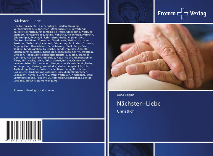 Knjiga Nachsten-Liebe QUOD ENIGMA
