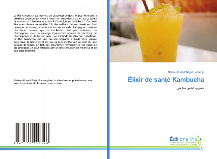 Kniha Elixir de sante Kambucha 
