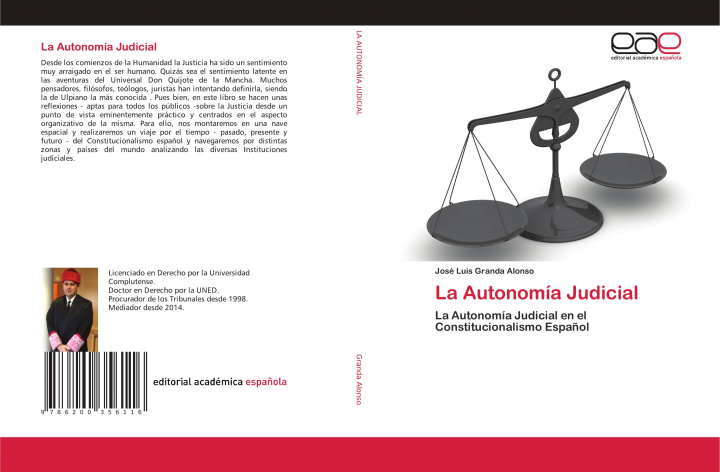 Knjiga Autonomia Judicial José Luis Granda Alonso