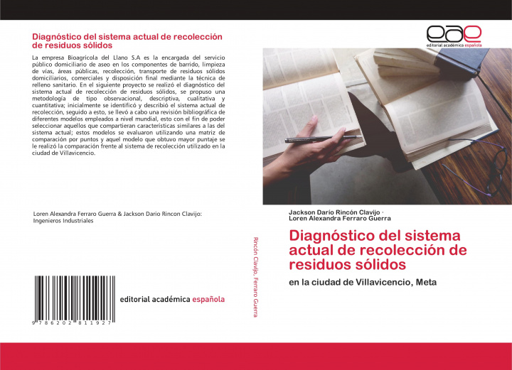 Книга Diagnostico del sistema actual de recoleccion de residuos solidos Loren Alexandra Ferraro Guerra
