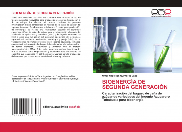 Knjiga Bioenergia de Segunda Generacion 