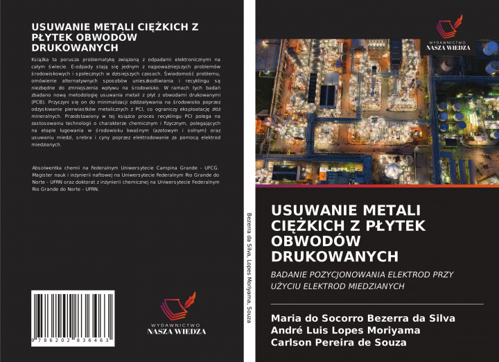 Kniha Usuwanie Metali Ci&#280;&#379;kich Z Plytek Obwodow Drukowanych André Luis Lopes Moriyama