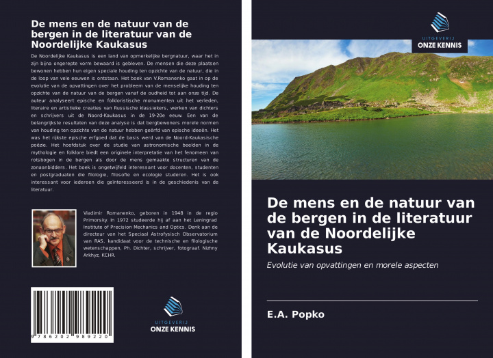 Könyv De mens en de natuur van de bergen in de literatuur van de Noordelijke Kaukasus 