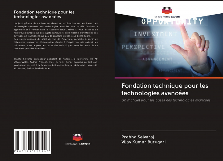 Книга Fondation technique pour les technologies avancees Vijay Kumar Burugari