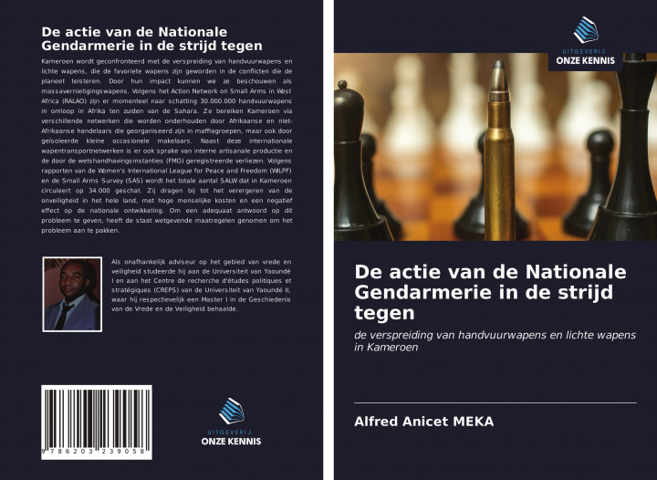 Kniha De actie van de Nationale Gendarmerie in de strijd tegen 