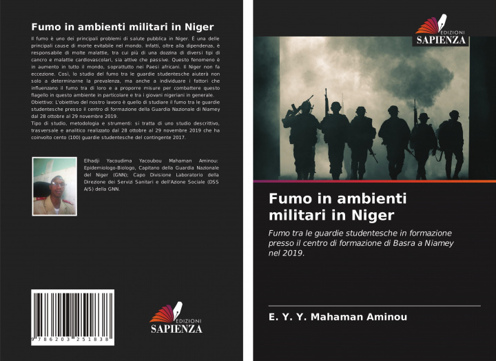 Livro Fumo in ambienti militari in Niger E. Y. Y. Mahaman Aminou