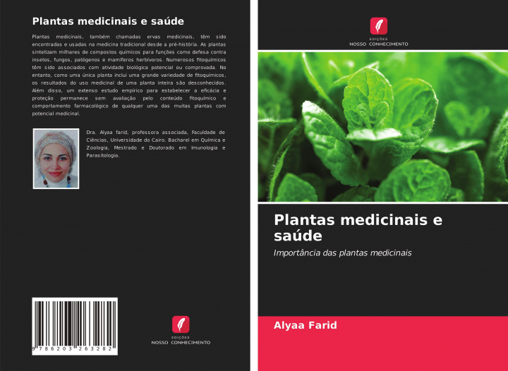 Книга Plantas medicinais e saúde Alyaa Farid