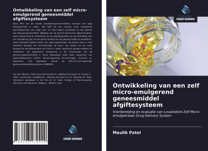 Book Ontwikkeling van een zelf micro-emulgerend geneesmiddel afgiftesysteem 