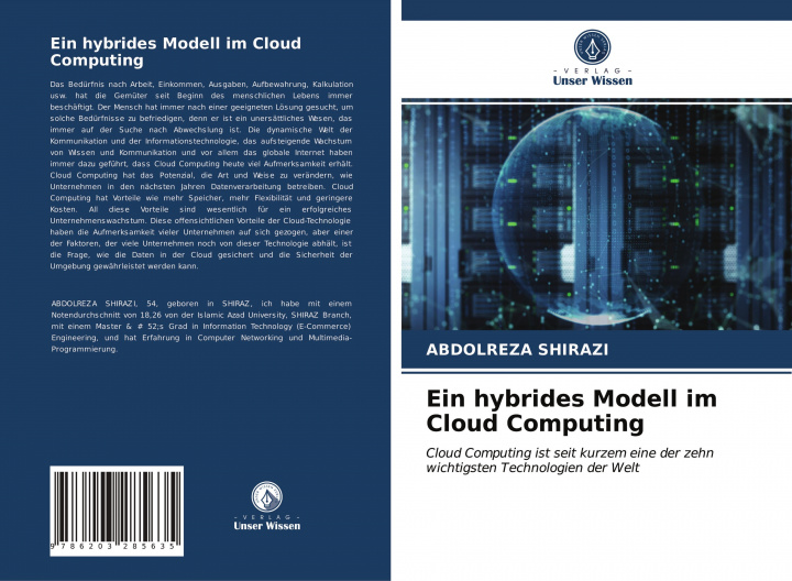 Kniha Ein hybrides Modell im Cloud Computing Abdolreza Shirazi