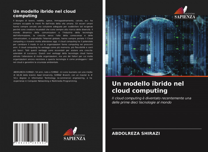 Kniha Un modello ibrido nel cloud computing Abdolreza Shirazi
