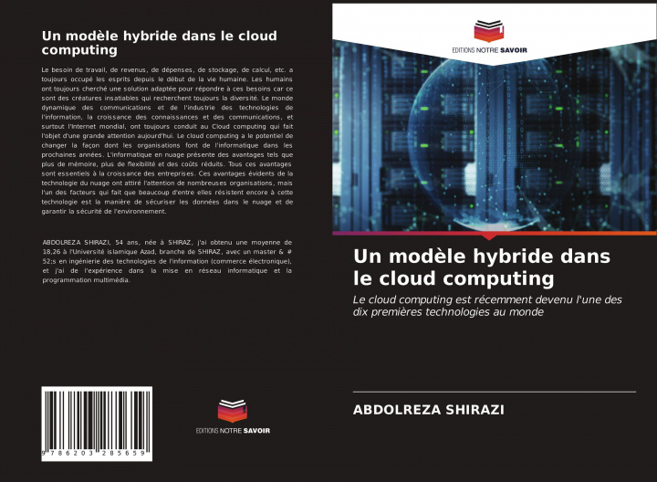Book Un mod?le hybride dans le cloud computing Abdolreza Shirazi