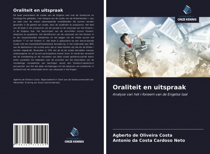 Libro Oraliteit en uitspraak Antonio Da Costa Cardoso Neto