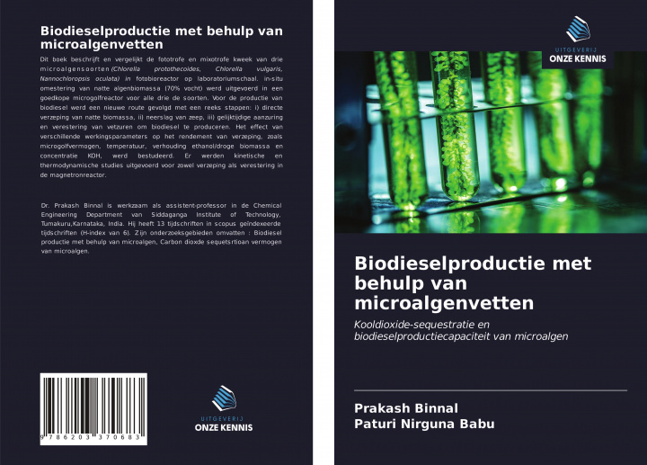 Книга Biodieselproductie met behulp van microalgenvetten Paturi Nirguna Babu