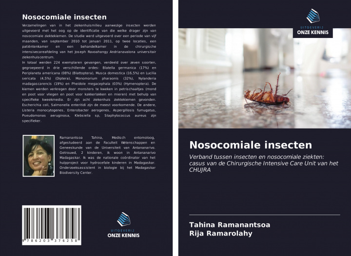 Knjiga Nosocomiale insecten Rija Ramarolahy