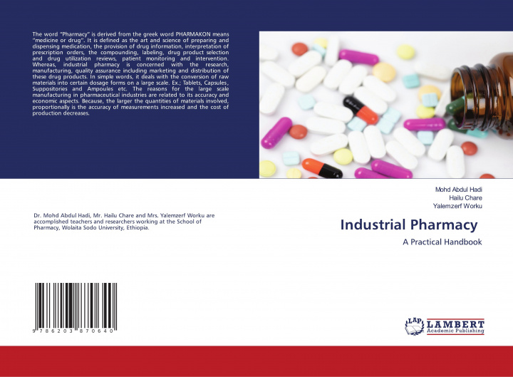 Knjiga Industrial Pharmacy Hailu Chare