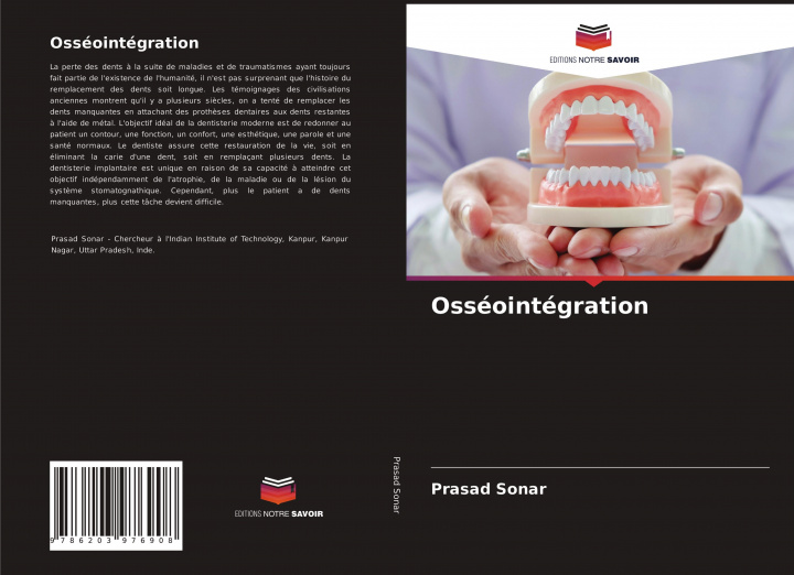 Knjiga Osséointégration Prasad Sonar