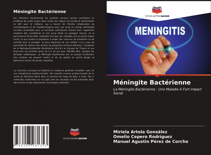 Knjiga Méningite Bactérienne Omelio Cepero Rodriguez