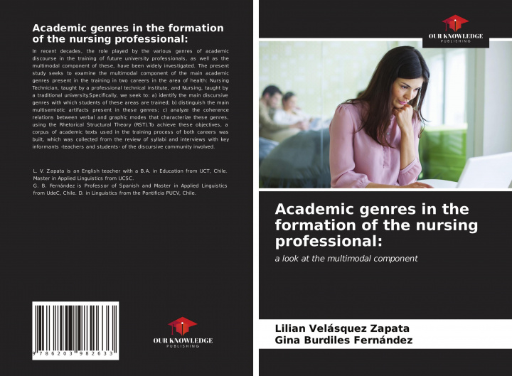 Könyv Academic genres in the formation of the nursing professional: Gina Burdiles Fernández