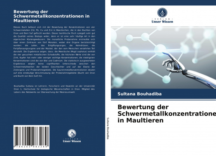 Knjiga Bewertung der Schwermetallkonzentrationen in Maultieren Sultana Bouhadiba