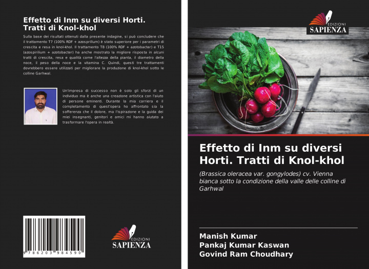 Kniha Effetto di Inm su diversi Horti. Tratti di Knol-khol Pankaj Kumar Kaswan