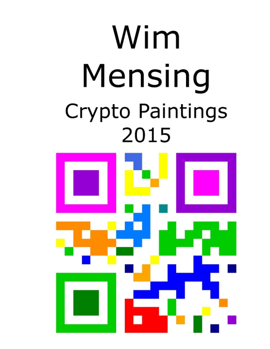 Книга Wim Mensing Crypto Paintings 2015 Mensing Wim Mensing