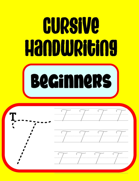 Knjiga Cursive Handwriting Beginners Books Jynxiee Books