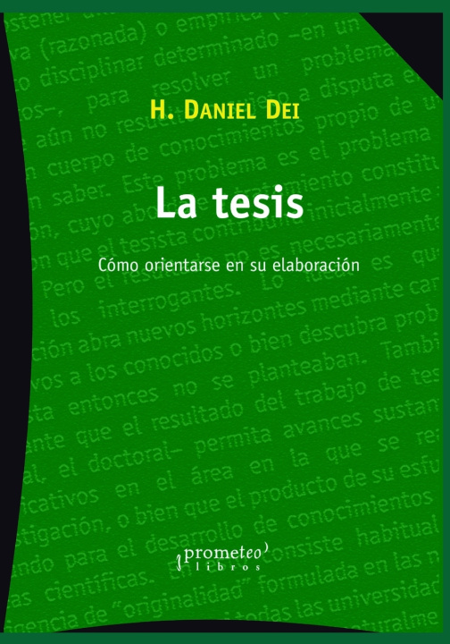 Buch tesis Dei H. Daniel Dei
