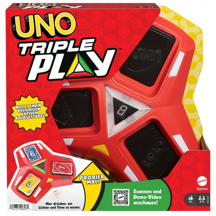 Játék UNO Triple Play 