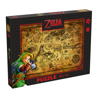 Játék Puzzle Zelda Hyrule field, 1000 Teile 