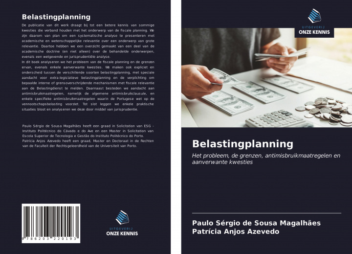 Knjiga Belastingplanning Patrícia Anjos Azevedo